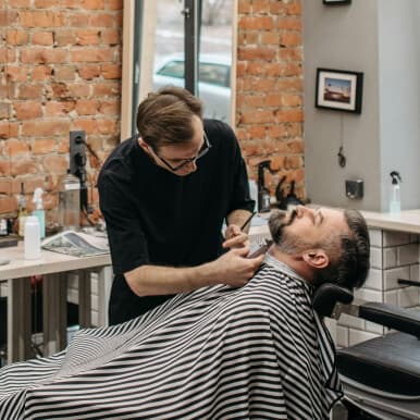 The Daily Cut salon interior